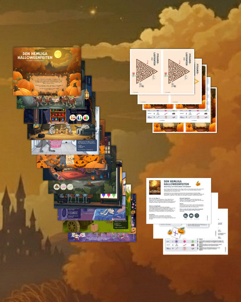 Den Hemliga Halloweenfesten (4-10 år)